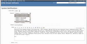 Redmine System Notifications 0.2.0
